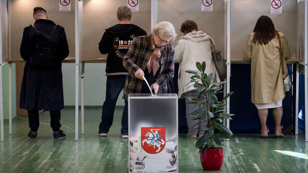 Граждане Литвы приступили к голосованию на выборах президента и референдуме