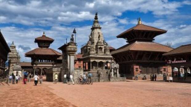 красивый город Непала