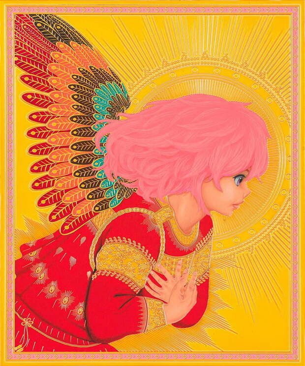 Аниме и иконы: странные работы Hiroshi Mori Аниме и иконы: странные работы Hiroshi Mori