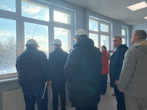 Готовность школы в тульском микрорайоне "Суворовский-2" составила 57%