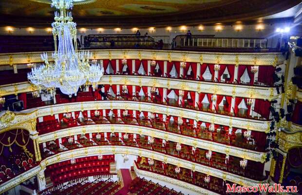 Большой театр в Москве - известнейший театр оперы и балета в России