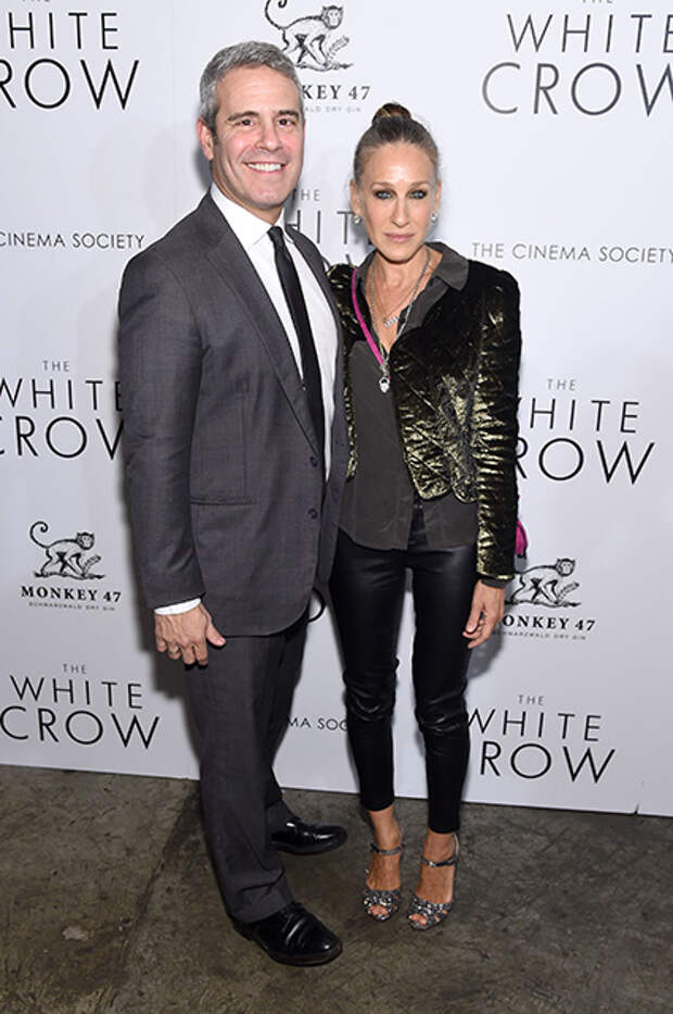 Привет от Кэрри и Петровского: Сара Джессика Паркер и Михаил Барышников на премьере фильма о Нурееве