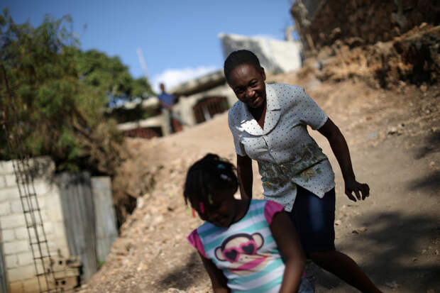 Интересные кадры из Гаити