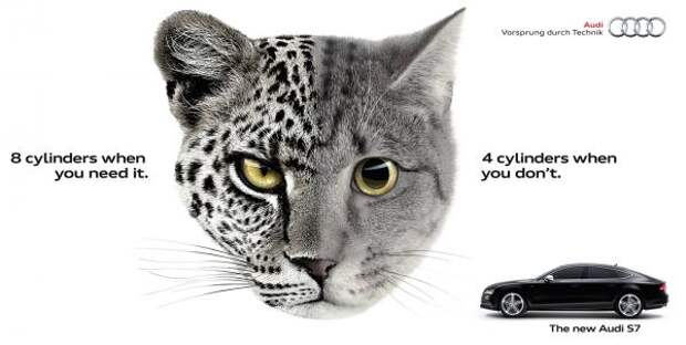 Leopcat, Audi, Bbh London, Volkswagen Group, Печатная реклама