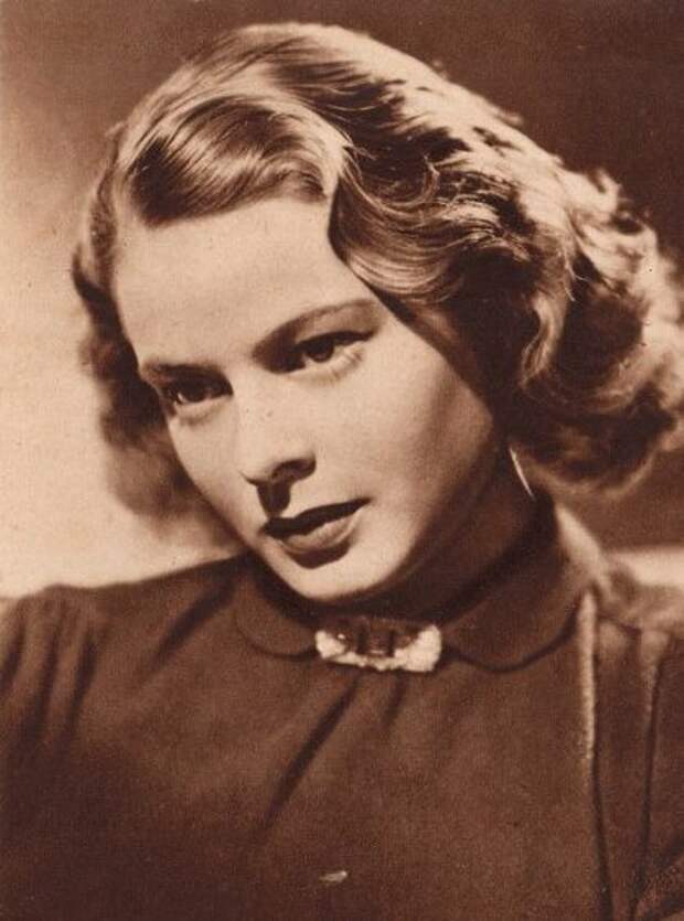 Шведская актриса Ингрид Бергман. Фото / Ingrid Bergman. Photo