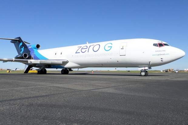 Боинг-727 Zero Gravity в аэропорту Шарлотта