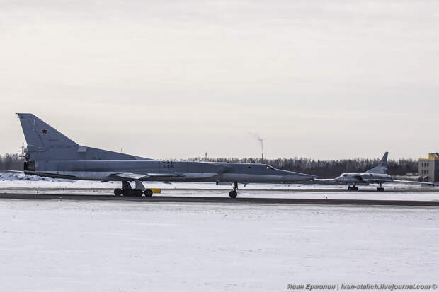 Работа ракетоносцев Ту-22М3