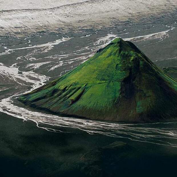 Вулкан Мэлифел в Исландии