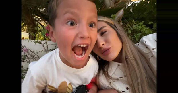 Кети Топурия поделилась редкими снимками с сыном в честь его пятилетия