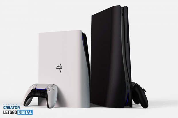 PlayStation 5 Pro и 5 Pro Slim впервые показали на качественных изображения и видео. Консоли ожидаются в 2023 году