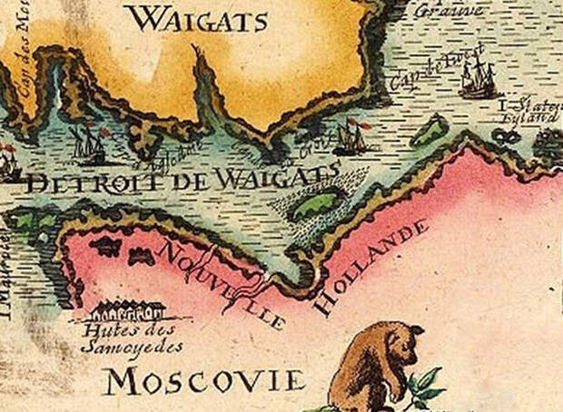 Карта Московии