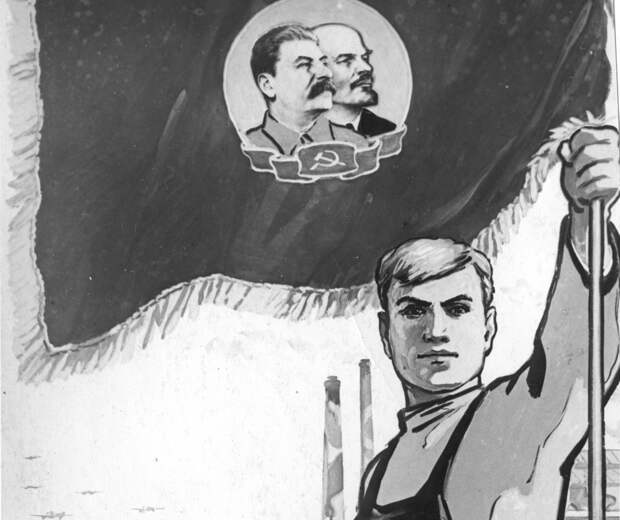 В Самаре запретили использовать в рекламе изображения Сталина и флага СССР