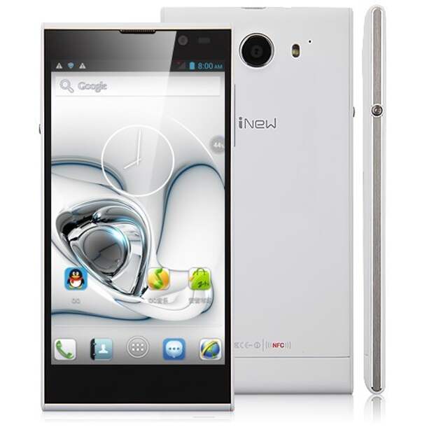 iNew V3 Ultrathin mobile Phone 5.0 Inch Gorilla Glass OGS Screen MTK6582 Quad Core 1GB 16GB 3G NFC OTG Air Gesture