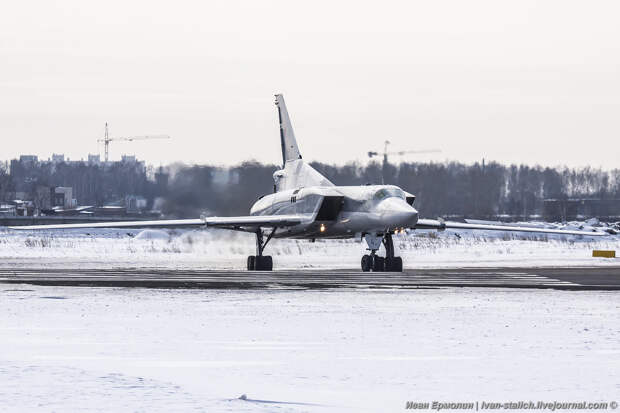 Работа ракетоносцев Ту-22М3