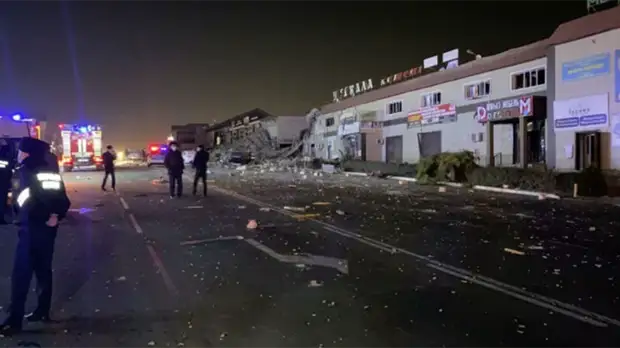 Кафе в казахстанском Актау в момент взрыва было закрыто
