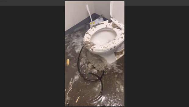 Авианосец США у берегов Ирана затопило фекалиями