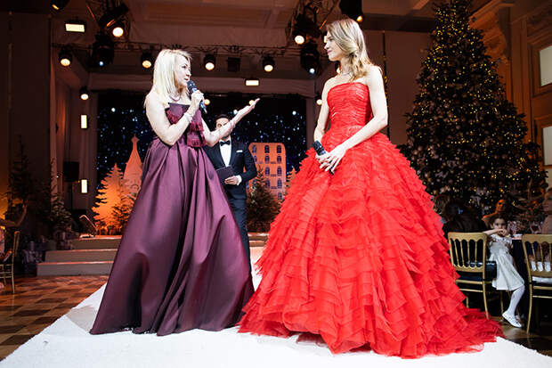 Яна Рудковская и Наталья Водянова 