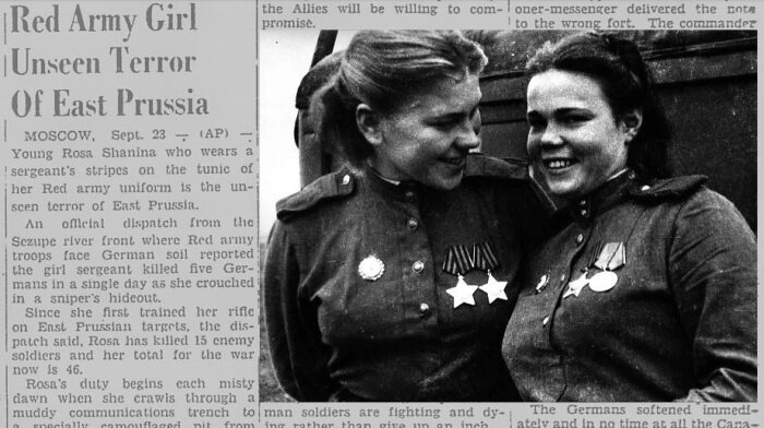 Первая женщина-снайпер Советского Союза. Враг называл её «Невидимый кошмар»