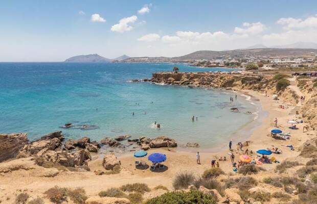 Амбелас -пляж в Греции