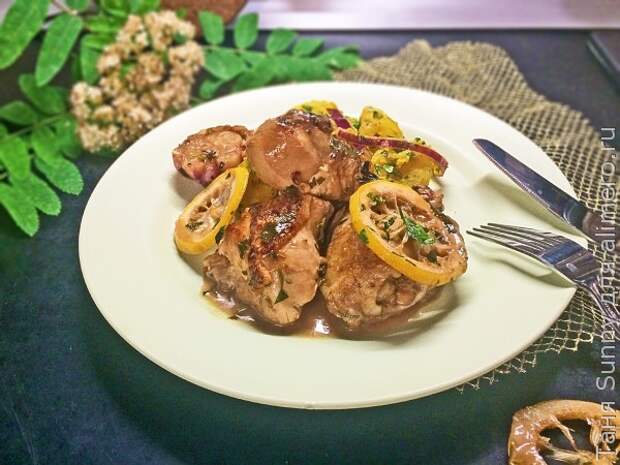 Лимонная курица Лимонная курица
