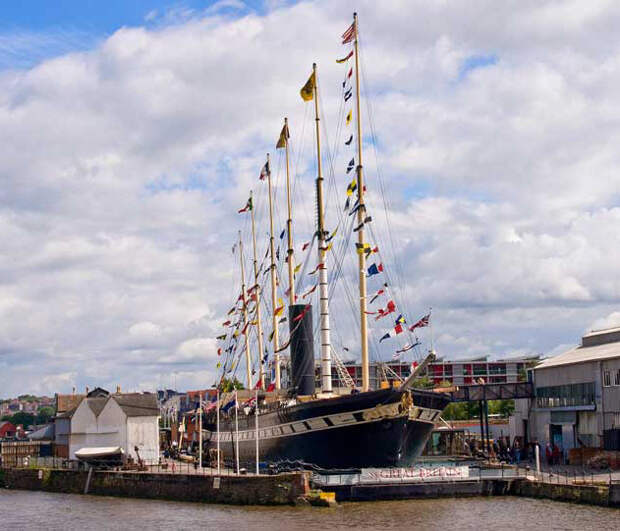 Пароход-музей "Великобритания". SS Great Britain