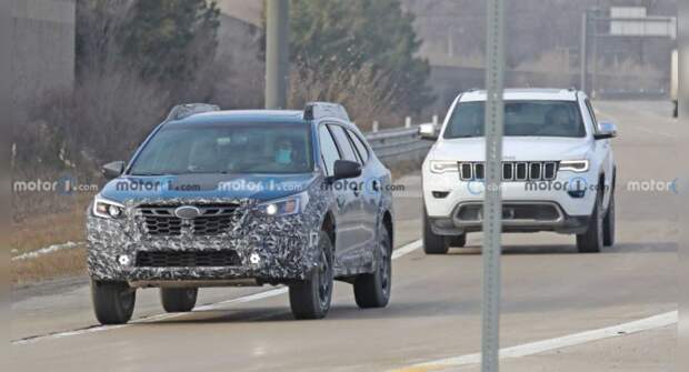 Subaru Outback Wilderness Edition впервые попала в объективы фотошпионов