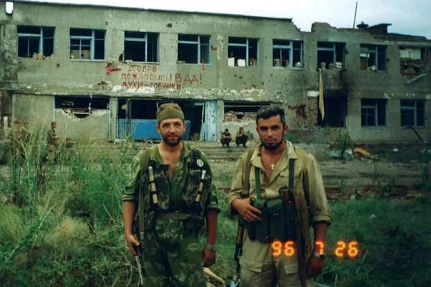 Гюрза в Чечне. Фото © VK / 166 бригада Чечня. Бешеная рота