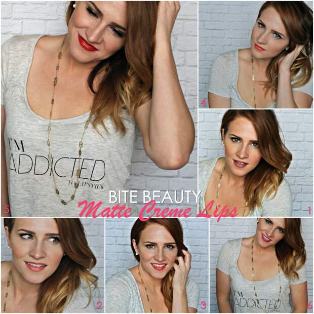 Bite Lipstick, matte lip crayons, matte lip liners, bite beauty lip pencils
