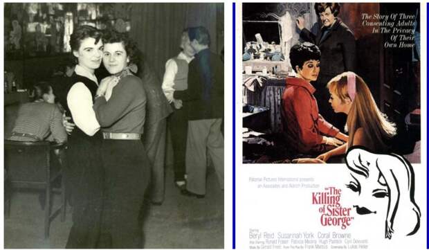 Порочная связь: лесбийский клуб и черная комедия «Убийство сестры Джордж»
