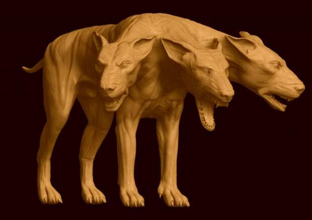 Трехголовая собака Цербер: кто она, легендарная адская гончая подземного мира