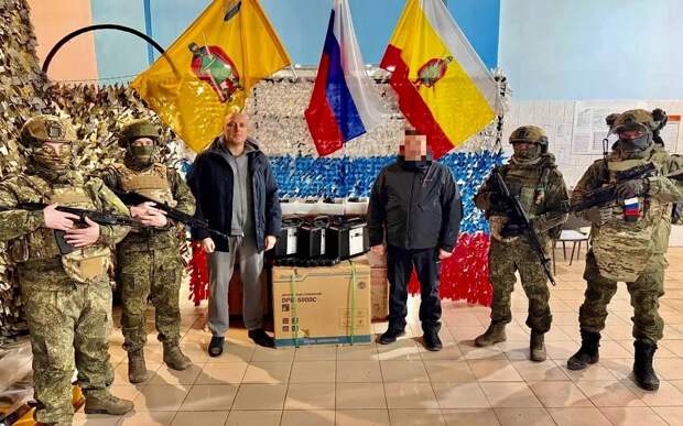 Павел Малков: рязанцы передали 387-му и 1044-му полкам дроны и генераторы