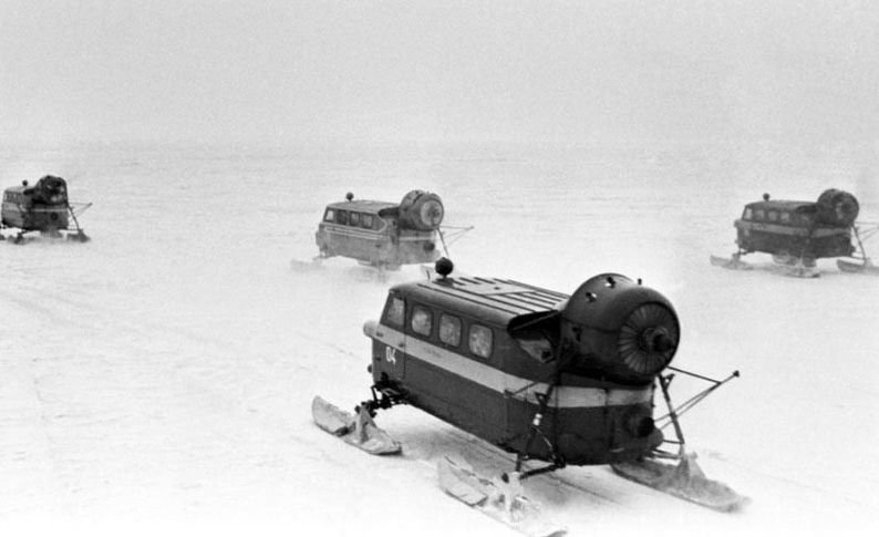 Советские грузопассажирские аэросани «Ка-30» - труженник Крайнего Севера авто, автомобили, аэросани, сани