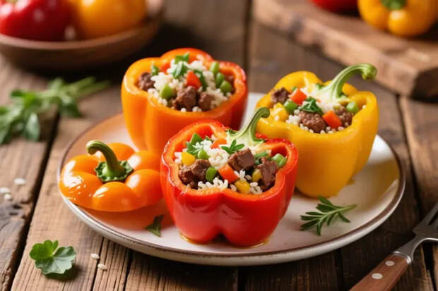 Секрет идеальной начинки для фаршированных перцев