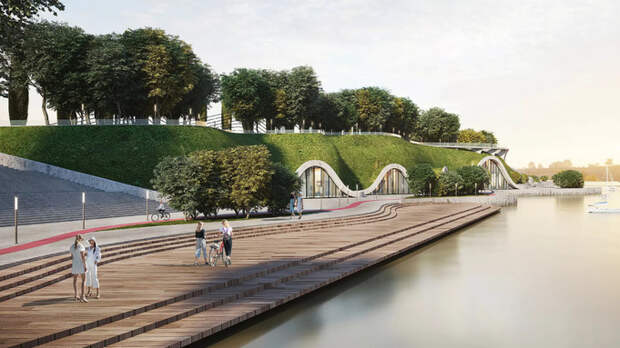 Эскизы набережной на Ковше / Фото: 