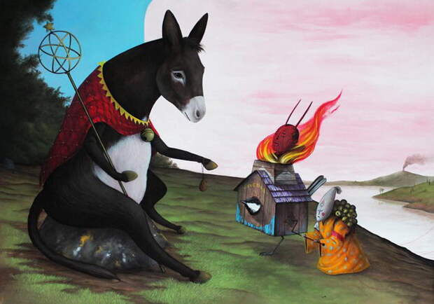 Эзотерические картины El Gato Chimney Эзотерические картины El Gato Chimney
