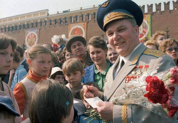 Во время празднования 1 Мая, 1984 год Олег Иванов/ТАСС