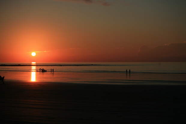 Пляж Кейбл Бич (Cable Beach). Австралия