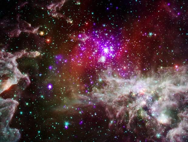 10 умопомрачительных фотографий, сделанных при помощи телескопа «Спитцер»