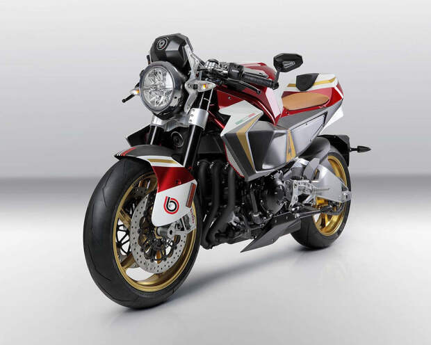 Спортбайк Bimota KB4 2022 в ретро стиле