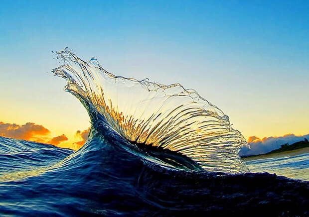 wave091 Самые красивые гавайские волны от Кларка Литтла