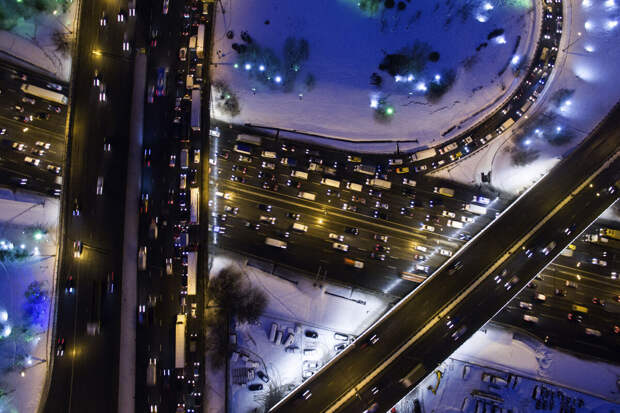 Движение на МКАД временно перекрыли