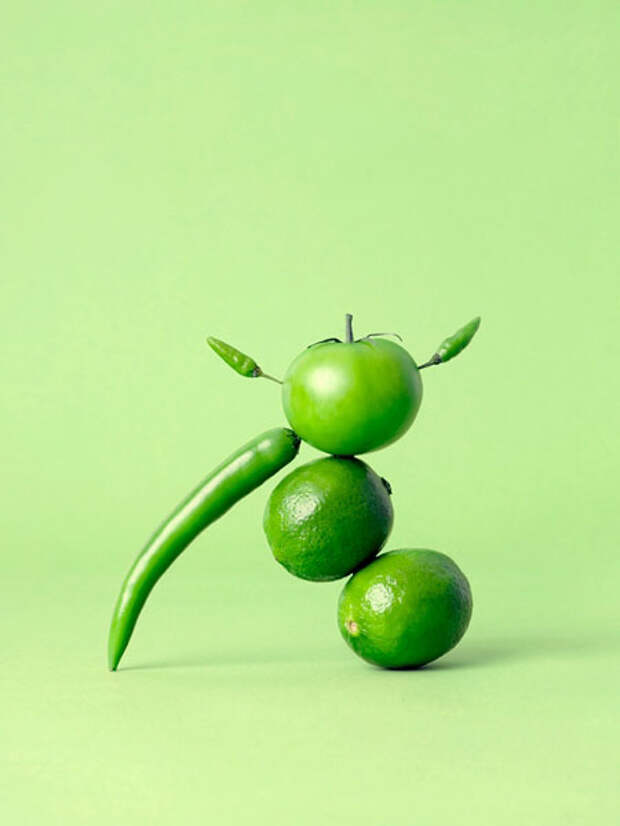 Шведский фотограф Carl Kleiner и его овощные персонажи