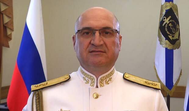 Вице-адмирал Игорь Осипов, командующий Черноморским флотом Российской Федерации. Источник изображения: https://vk.com/denis_siniy
