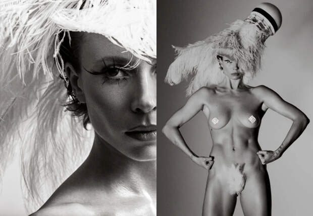 Юлия Коваль полностью обнажилась в новой фотосессии