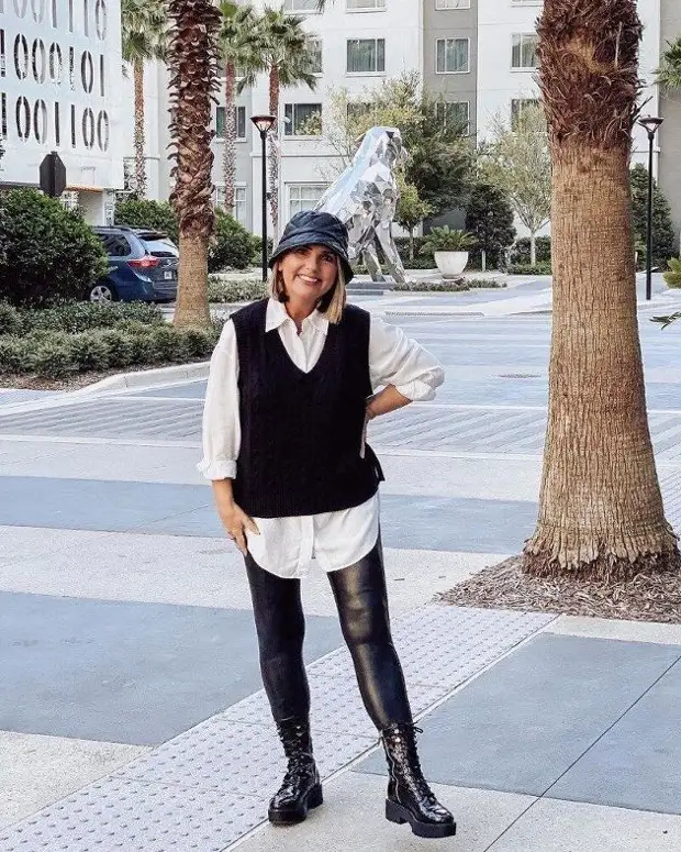 Жилеты на все случаи жизни: модели, которые отлично смотрятся на женщинах старше 40