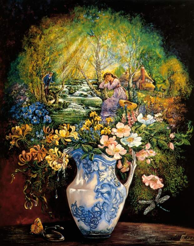 Зачарованные миры Жозефины Уолл (Josephine Wall)