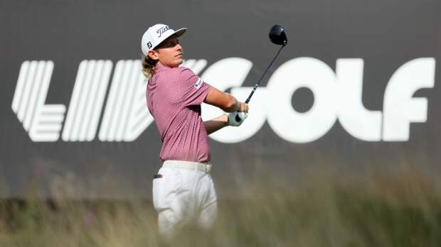 Cameron Smith plays in a LIV Golf event