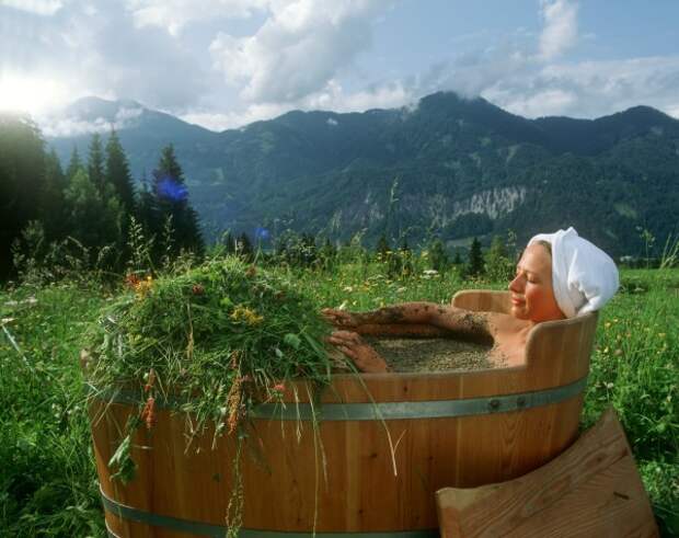 Лечебные ванны с лекарственными травами