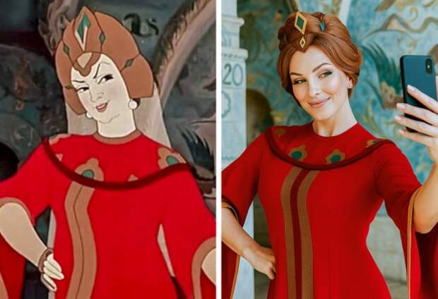 Царица, «Сказка о мертвой царевне и о семи богатырях»