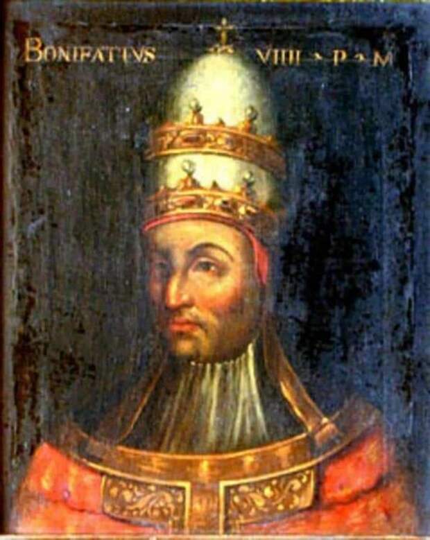 Папа Бонифаций VIII. \ Фото: pinterest.com. Папа Бонифаций VIII. \ Фото: pinterest.com.